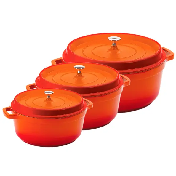 Caçarola Antiaderente Cerâmica Laranja - HERCULES