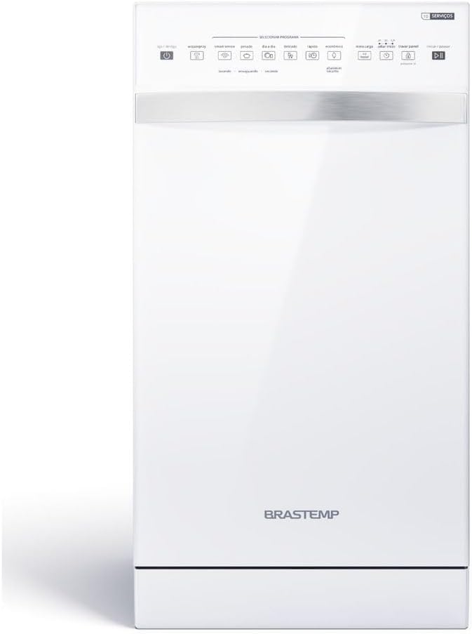 Lava-Louças 10 Serviços Brastemp Branco com Ciclo Pesado - BLF10BB 