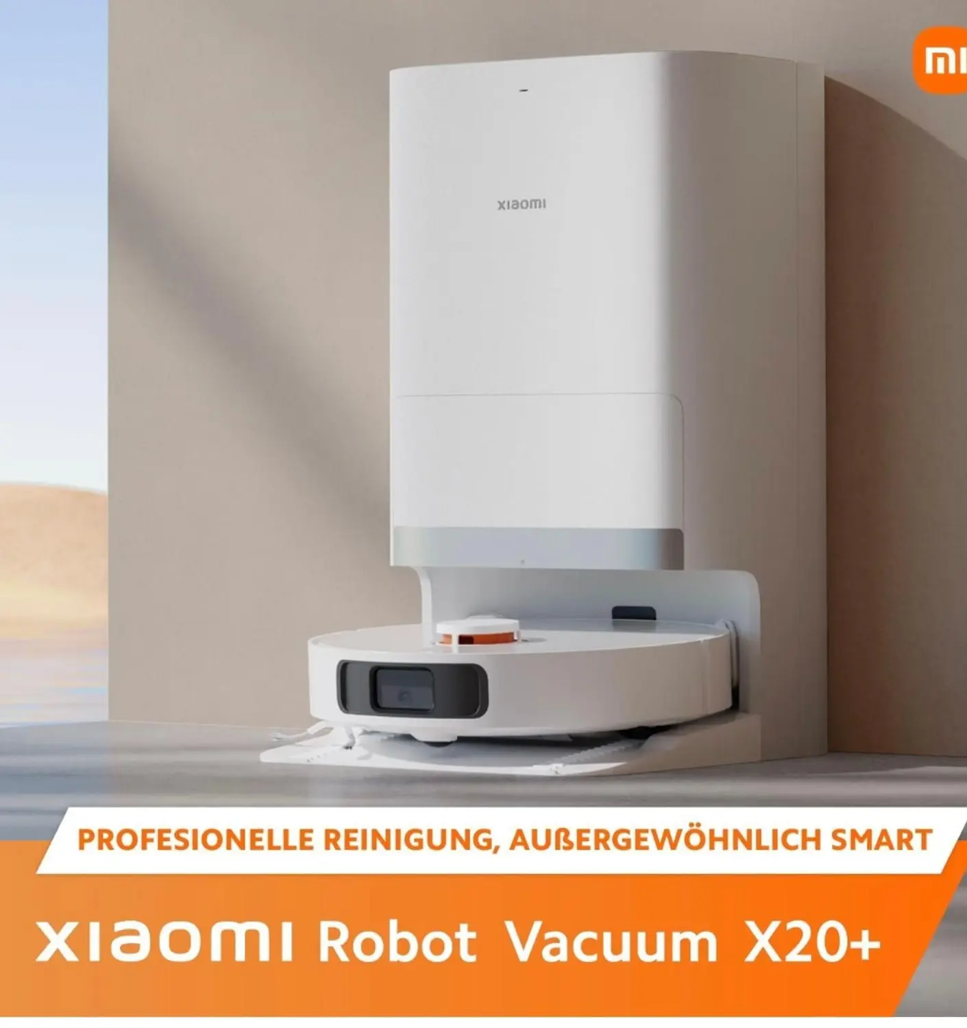 Aspirador de pó robô xia x20+ 75w 220v branco - Xiaomi