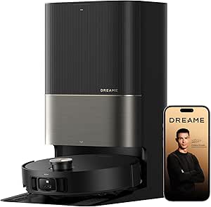 Dreame X50 Ultra Robô Aspirador e Esfregão, 20.000Pa, supera obstáculos de 6 cm