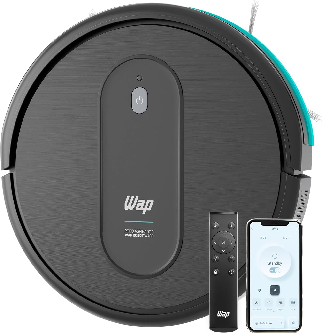 WAP Aspirador de Pó Robô ROBOT W400