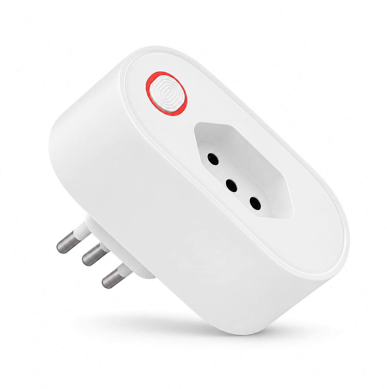 Tomada Inteligente Wi-Fi Bivolt 16A com Monitoramento de Energia – Controle por App, Alexa e Google Home, Programação de Horários