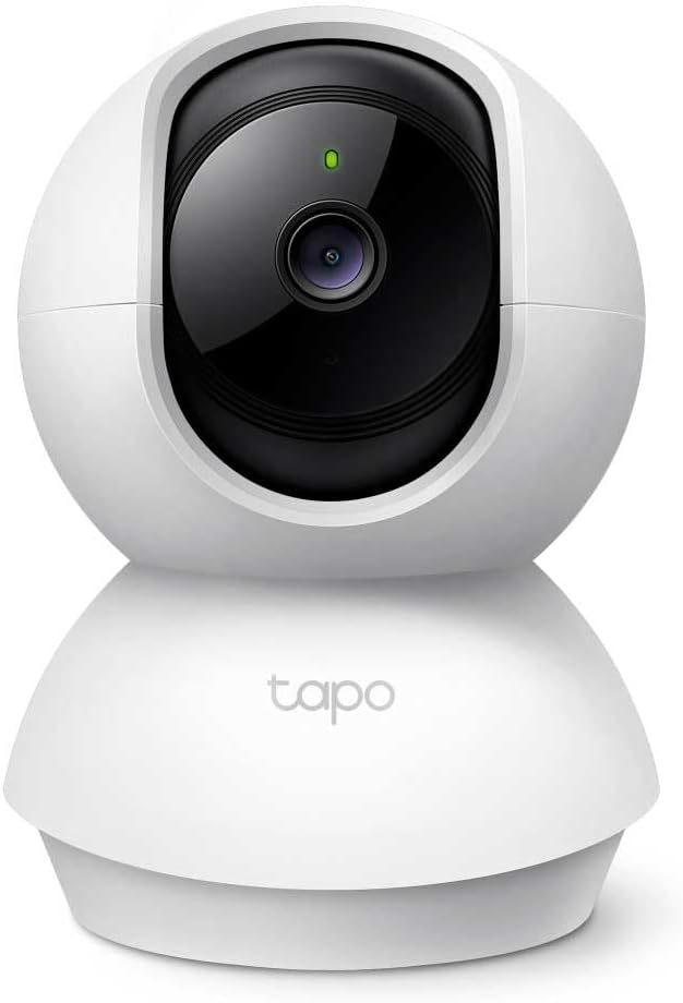 TP-Link Tapo C200, Camera de Segurança Wi-Fi 360º, 1080p Full HD, Visão Noturna, Audio de duas vias, Detecção de Movimentos, Trabalha com Alexa, 512G, Armazenamento na Nuvem