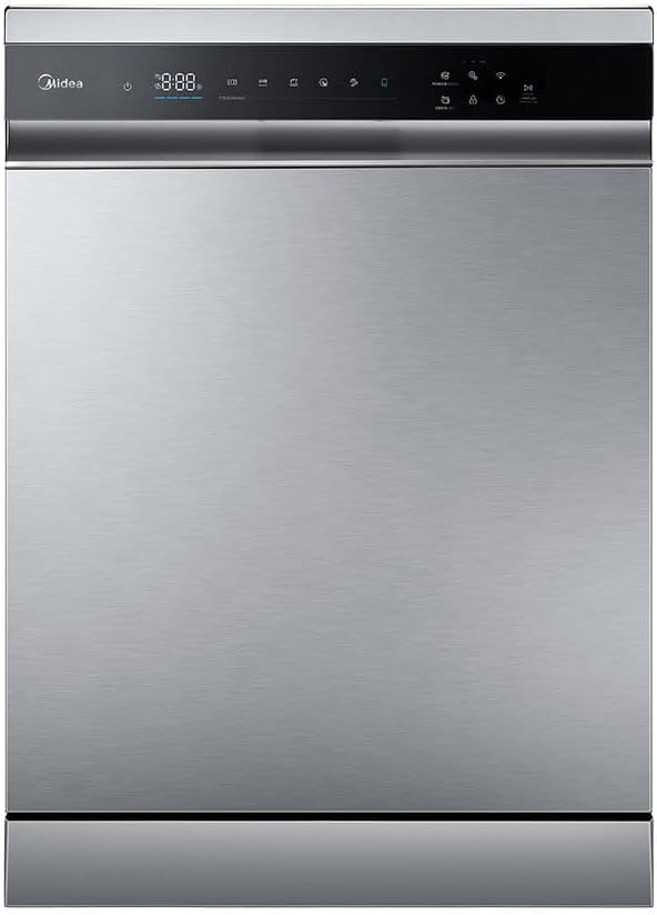 Lava Louças Midea 16 Serviços MDWEF1633GSS1 Inox 110V