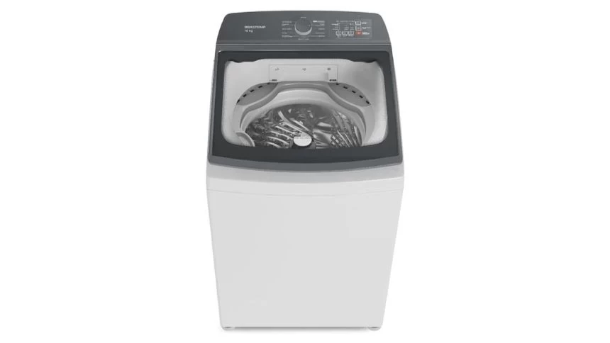 Máquina de Lavar Brastemp 16Kg Branca com Ciclo Tira Manchas Advanced e Ciclo Antibolinha - BWK16AB 110V