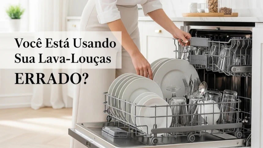 Como Usar Lava-Louças do Jeito Certo e Evitar Erros Comuns