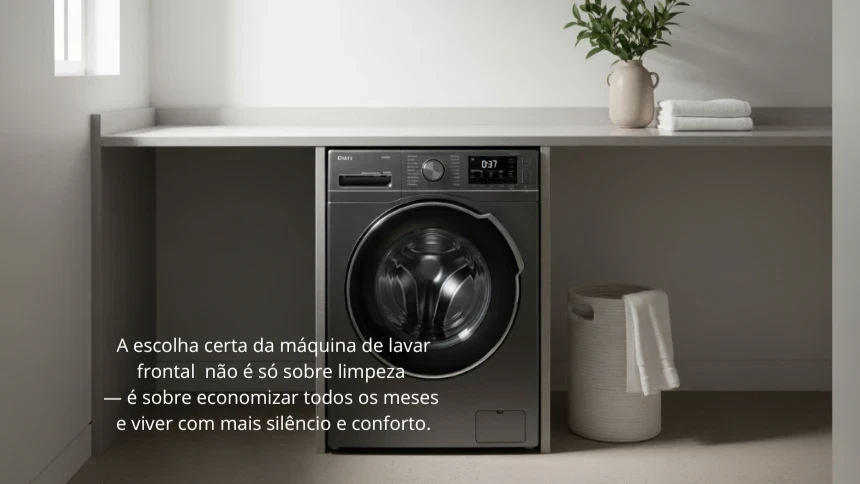 Melhor máquina de lavar frontal 2026: econômica e silenciosa