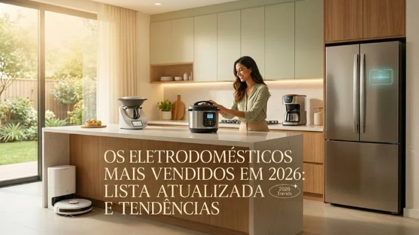 Os eletrodomésticos mais comprados em 2026: lista atualizada e tendências