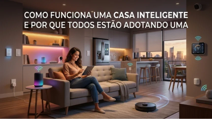 Como funciona uma casa inteligente e por que todos estão aderindo