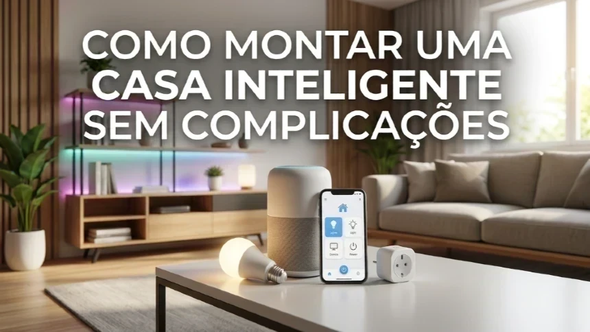 Como montar uma casa inteligente sem complicação