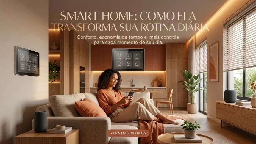 Casa inteligente: como ela transforma sua rotina diária