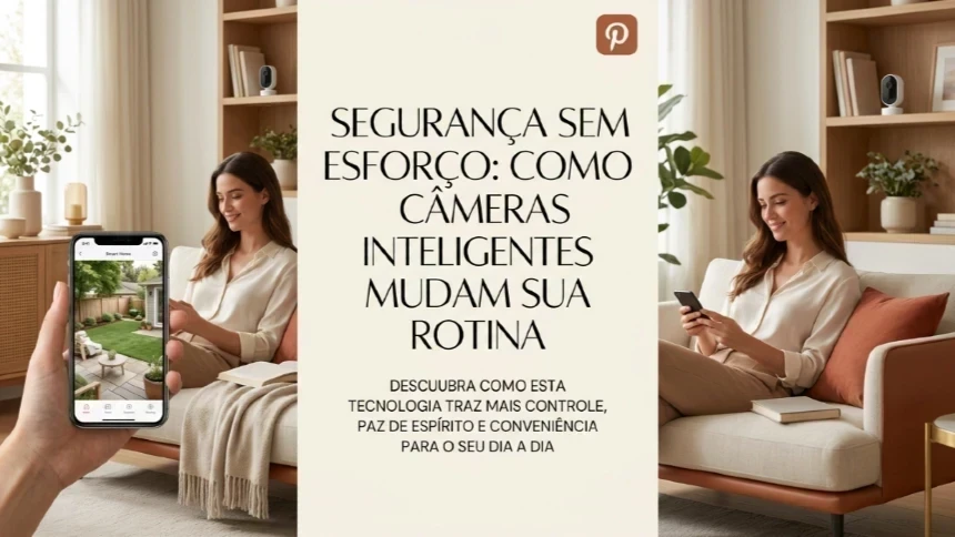 Segurança sem esforço: como câmeras inteligentes mudam sua rotina