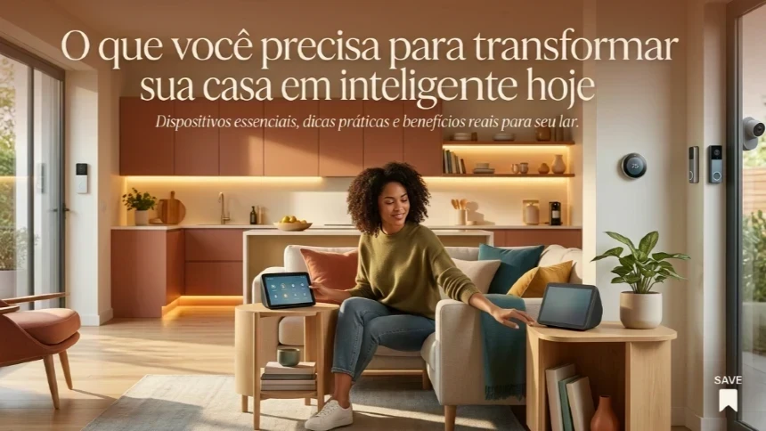 O que você precisa para transformar sua casa em inteligente hoje
