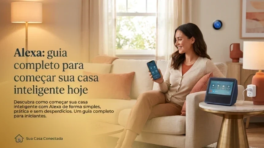 Alexa: guia completo para começar sua casa inteligente hoje