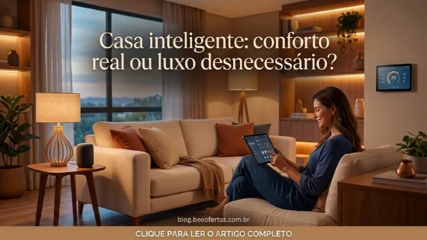 Casa inteligente: conforto real ou luxo desnecessário?