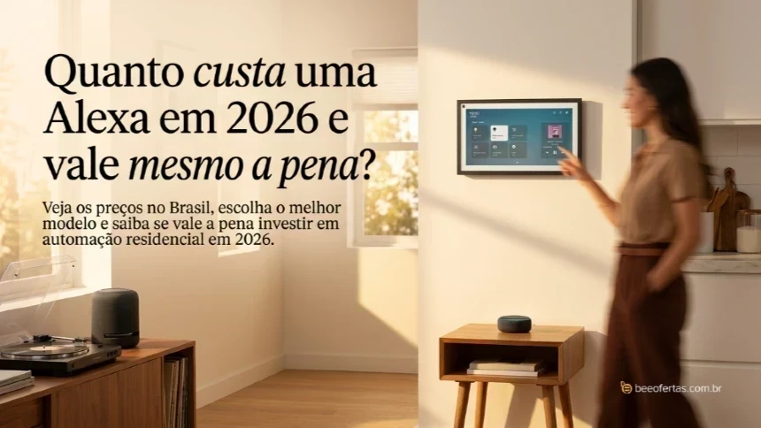 Quanto custa uma Alexa em 2026 e vale mesmo a pena?