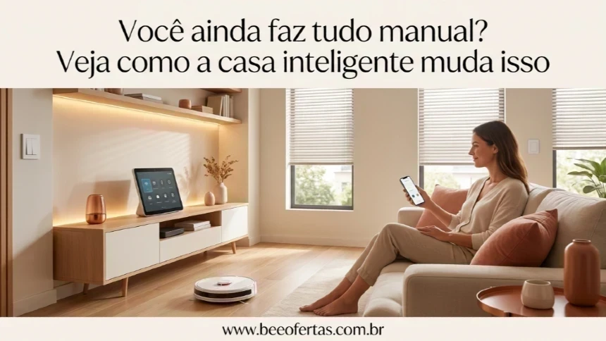 Você ainda faz tudo manual? Veja como a casa inteligente muda isso