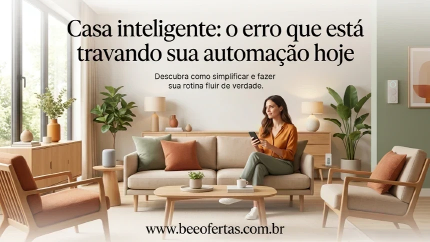 Casa inteligente: o erro que está travando sua automação hoje