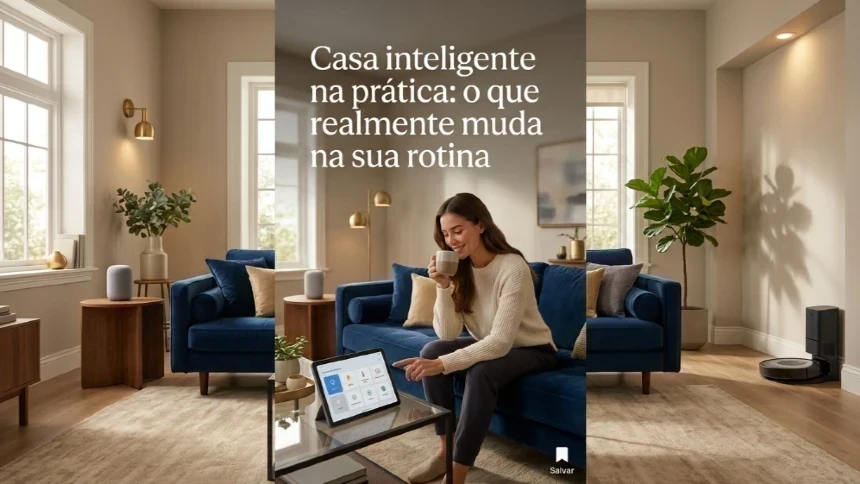 Casa inteligente na prática: o que realmente muda na sua rotina