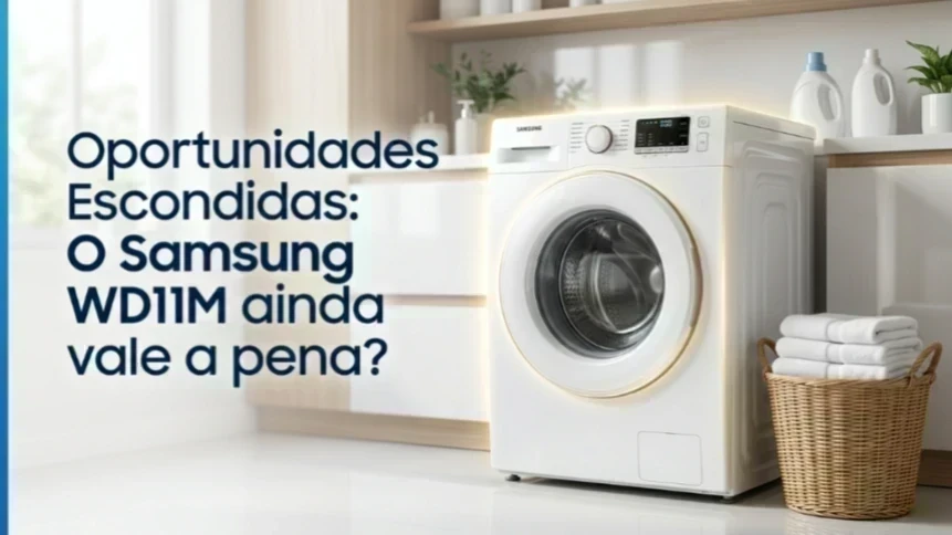 Oportunidades escondidas: Samsung WD11M ainda vale a pena?