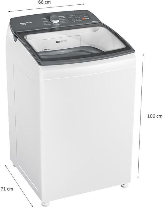 Brastemp BWF15AB 15Kg: Alta Capacidade e Resultados Profissionais em Sua Lavanderia