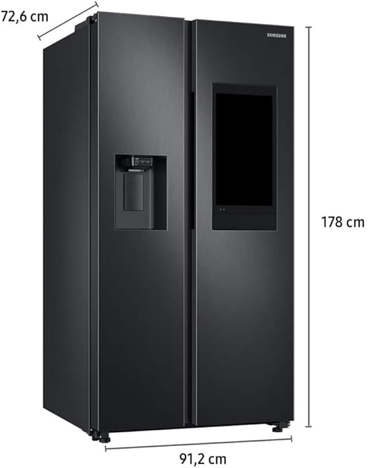 Reviews Geladeira Samsung Side By Side Black Premium 585– RS58T5561B1/AZ