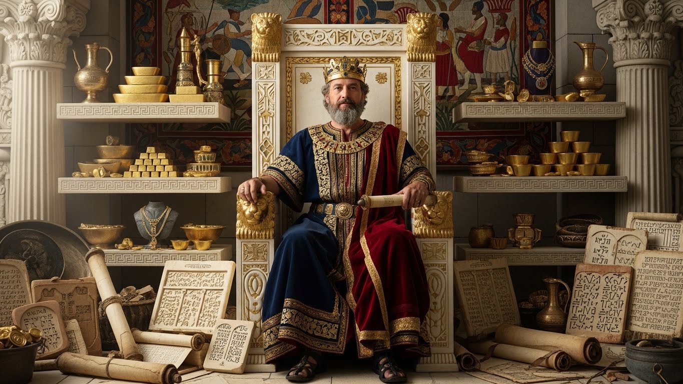 Capítulo 10 — Parte 2 O Reino de Ouro: O Auge e o Brilho Incomparável de Salomão