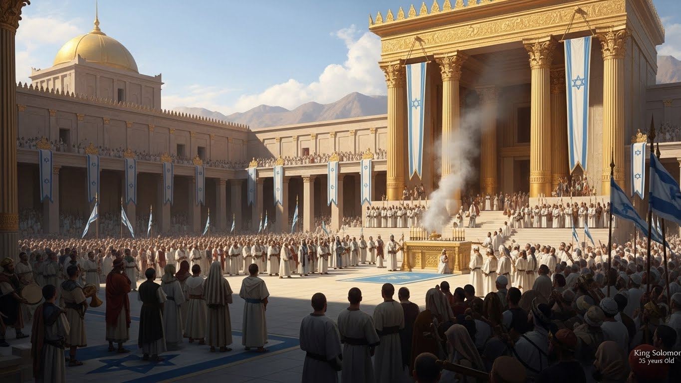 Capítulo 8 parte 2— Os Sacrifícios e a Grande Celebração em Israel