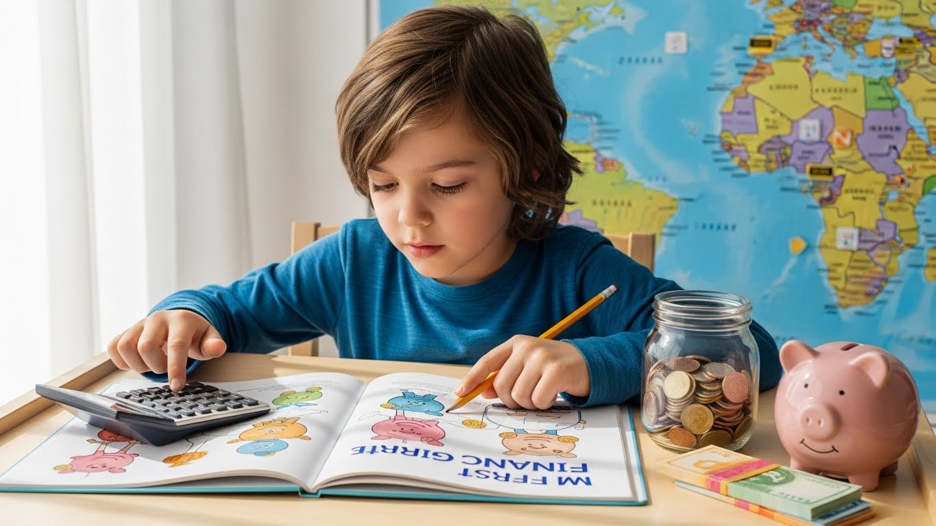 Como Ensinar Finanças para Crianças: Guia Prático para Pais e Educadores
